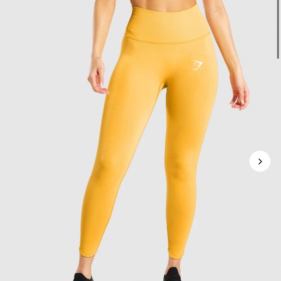 Yellow Gym Leggings